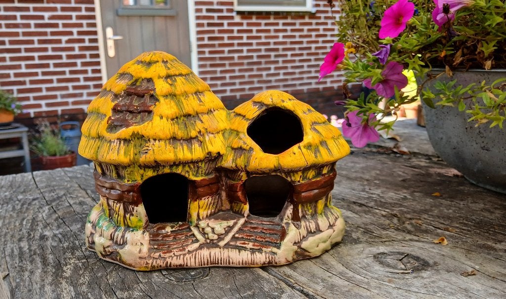 Keramieken hamsterhuisje - knaagdierhuisje - hamster, Ophalen of Verzenden, Gebruikt, Overige typen