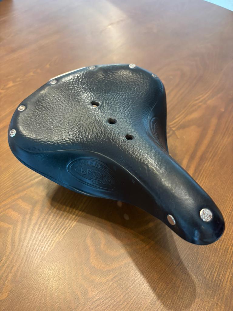 Brooks B67 Fietszadel – Zo Goed Als Nieuw, Fietsen en Brommers, Fietsonderdelen, Ophalen of Verzenden, Zadel, Leer