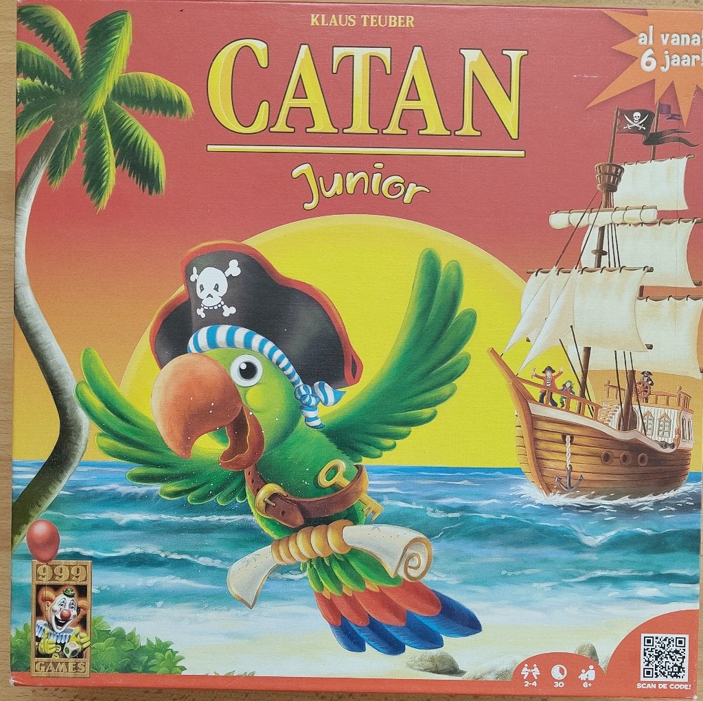 Catan Junior, Een of twee spelers, Ophalen of Verzenden, Gebruikt, 999 games