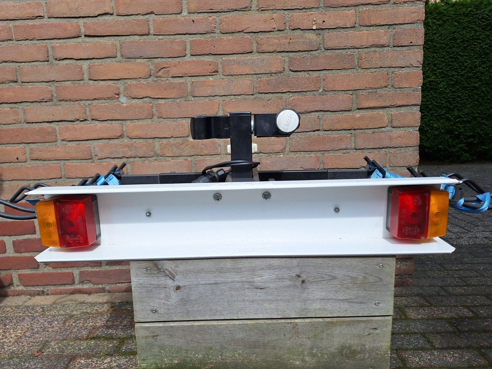 fietsenrek voor 2 fietsen. merk Staal, Auto diversen, Ophalen, 2 fietsen, Trekhaakdrager
