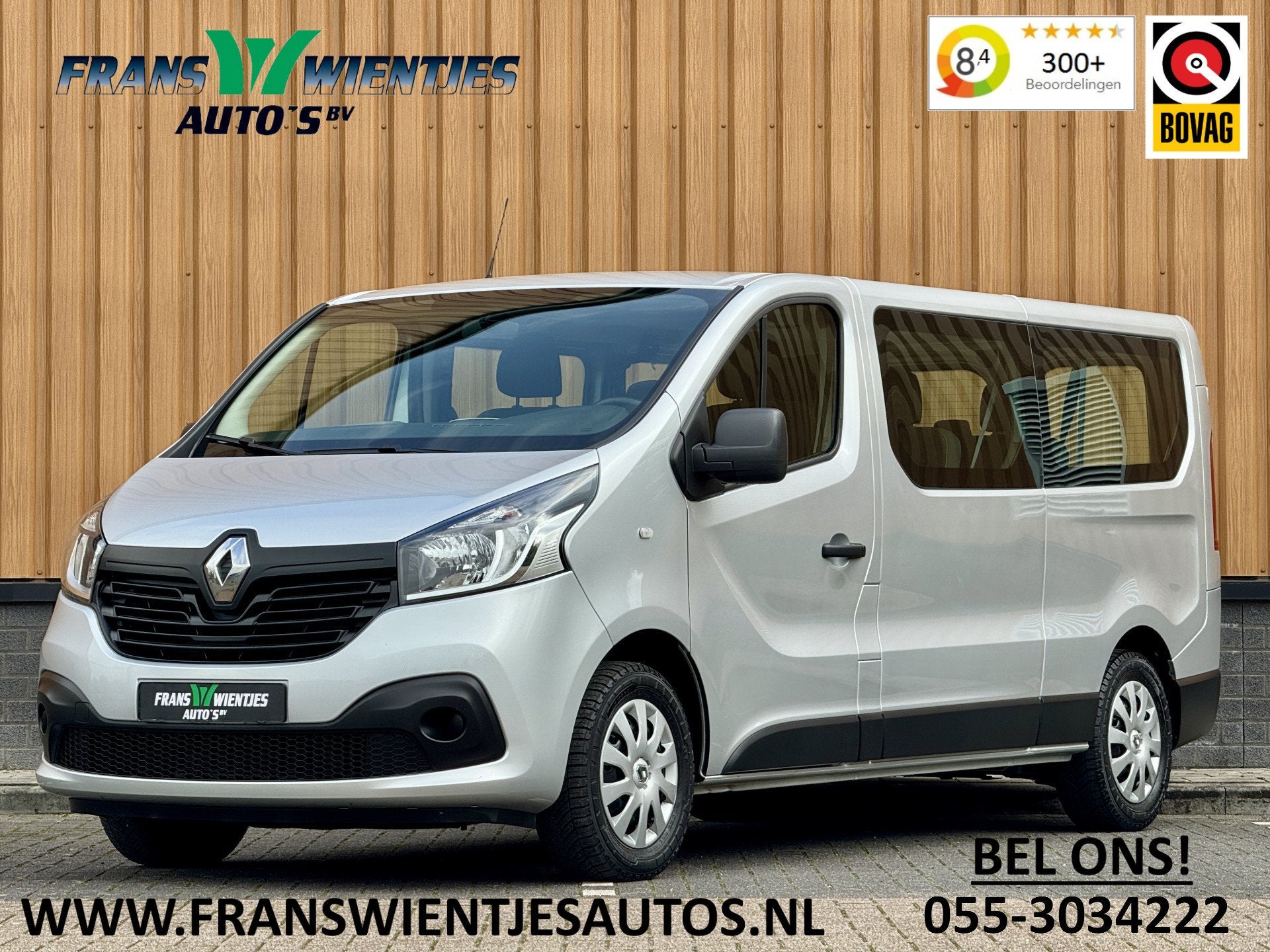 Renault Trafic Passenger 1.6 dCi Grand Authentique Energy |, Auto's, Renault, Voorwielaandrijving, Stof, Gebruikt, 2000 kg