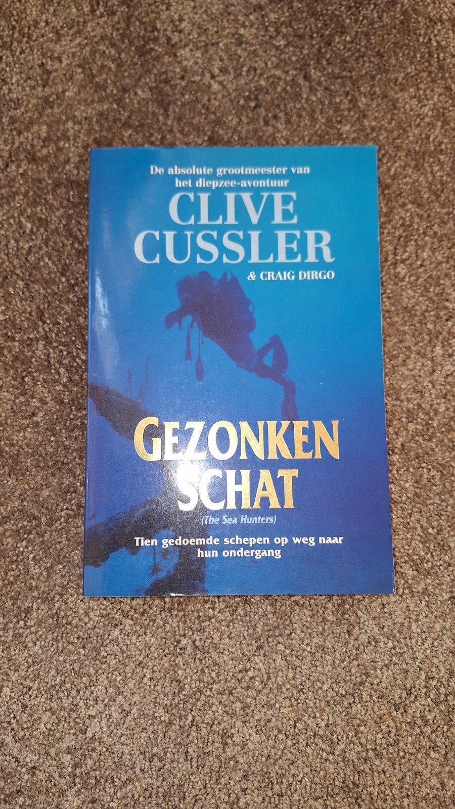 Gezonken Schat - Clive Cussler & Craig Dirgo, Boeken, Avontuur en Actie, Ophalen of Verzenden