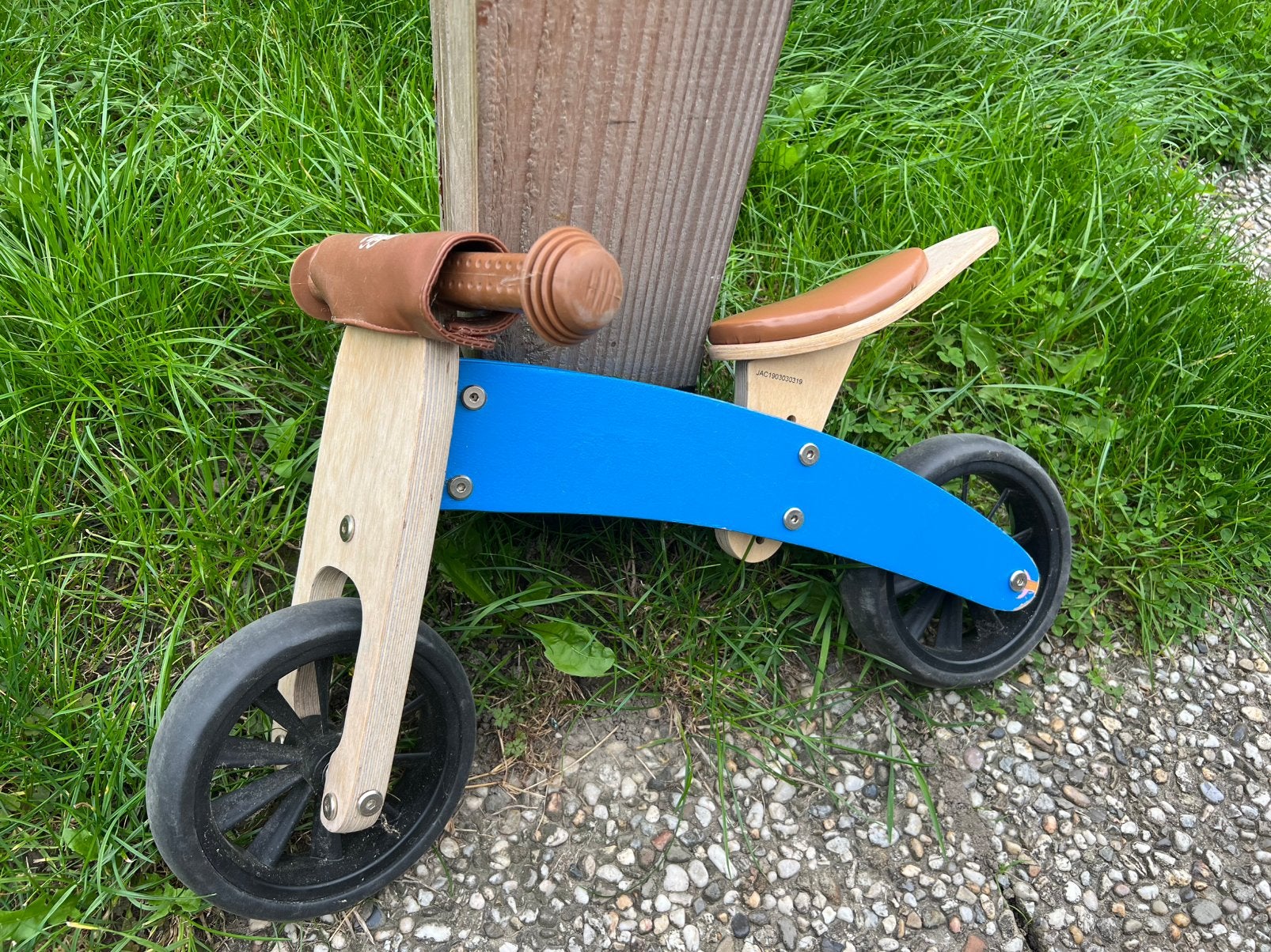 Angels and bandits loopfiets 4 in 1, Ophalen, Zo goed als nieuw, Loopfiets