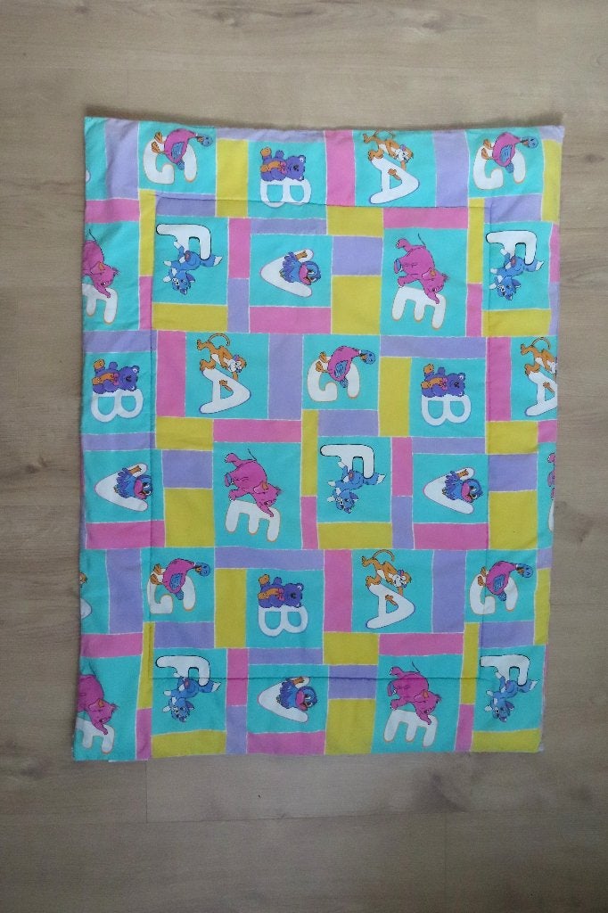 Boxkleed Parklegger Gekleurd Jollein (4708), Kinderen en Baby's, Boxen, Ophalen of Verzenden, Zo goed als nieuw, Rechthoekig, Boxkleed