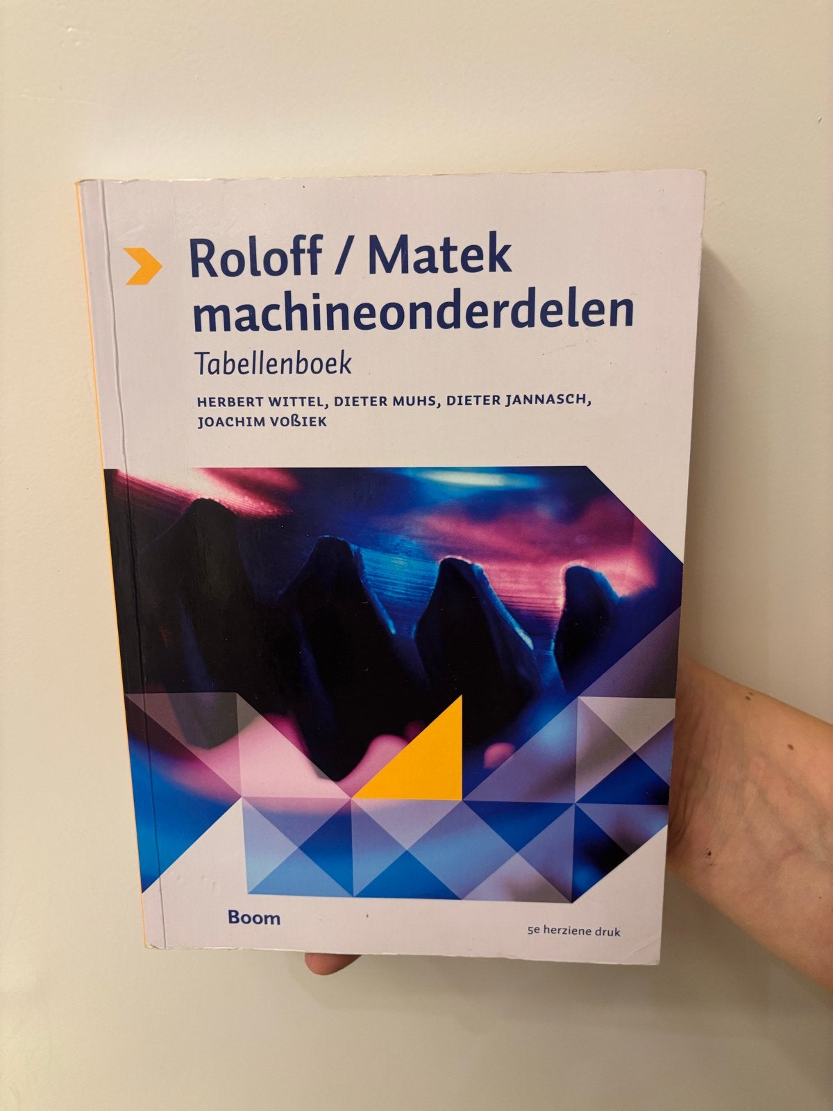 Roloff / Matek machineonderdelen Tabellenboek, Ophalen of Verzenden, Zo goed als nieuw, Werktuigbouwkunde