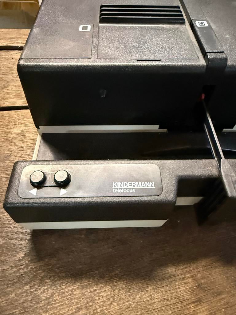 Kindermann telefocus diaprojector, Ophalen of Verzenden, Gebruikt
