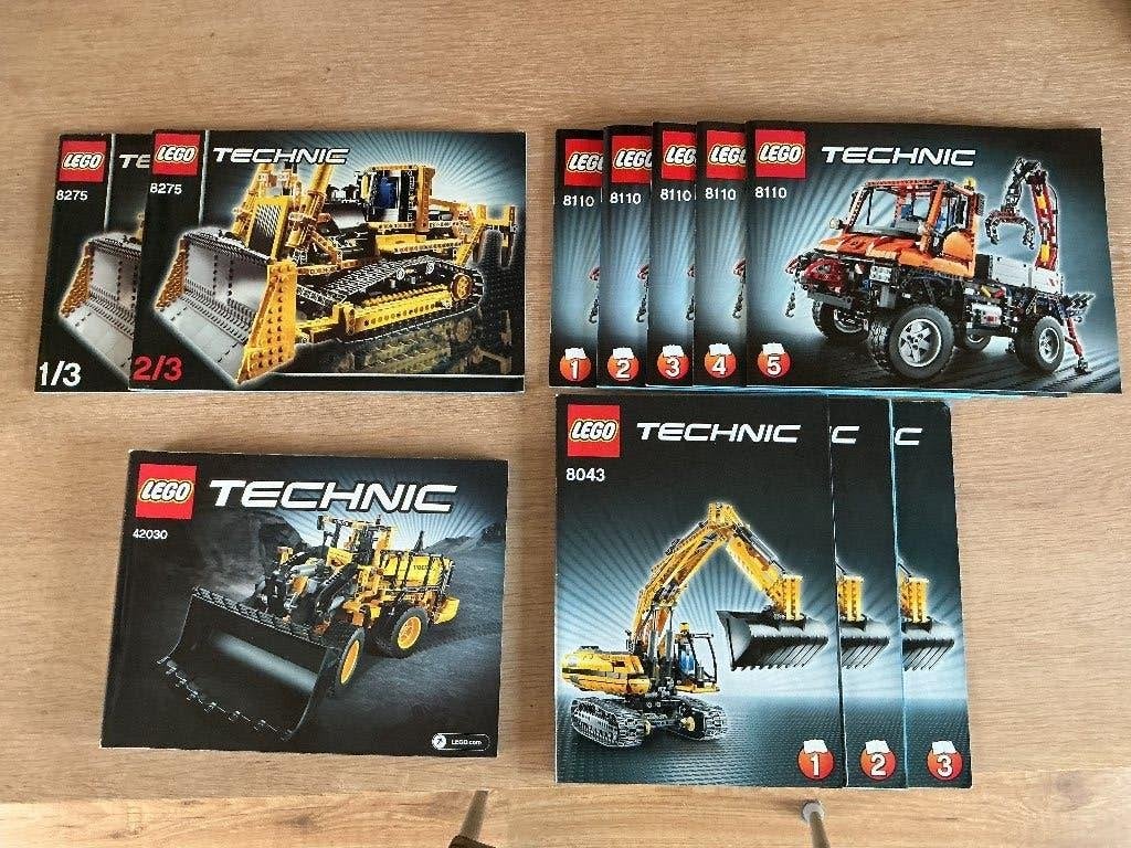 Lego technic diverse modellen, Ophalen, Lego, Zo goed als nieuw, Complete set