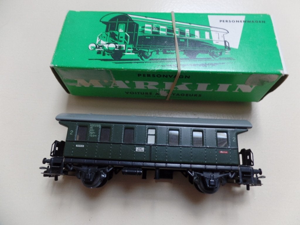 Marklin Donderbus blik 4002, Wisselstroom, Gebruikt, Verzenden, Wagon