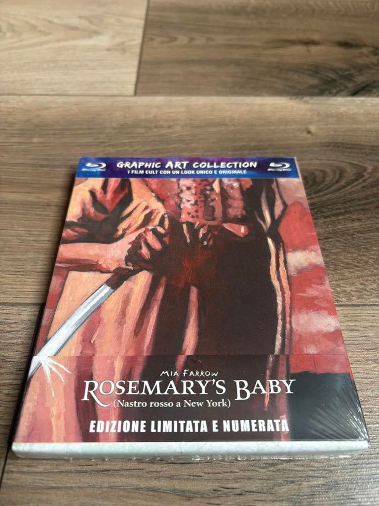 Rosemarys Baby blu ray *Nieuw in plastic*, Ophalen of Verzenden, Zo goed als nieuw, Muziek en Concerten
