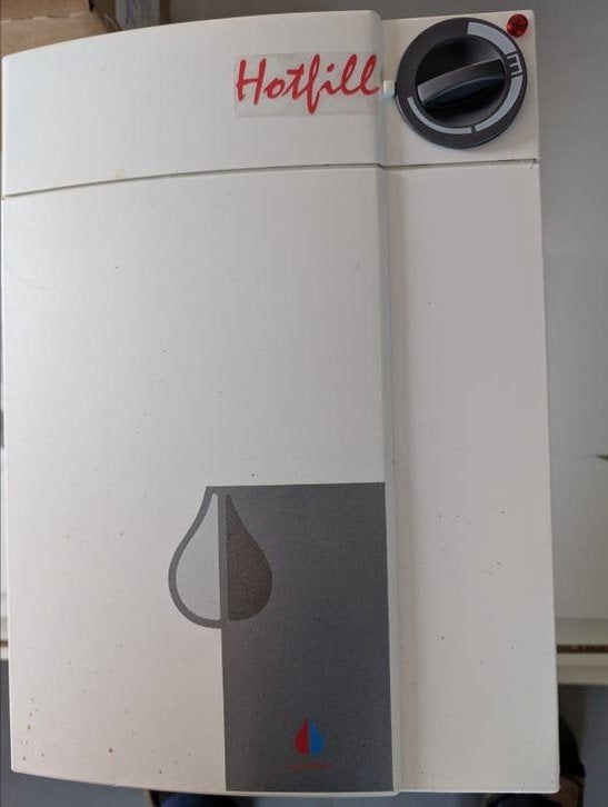 Inventum EDR 10 Hotfill Keukenboiler - 10 Liter, Ophalen, Nieuw, Boiler, Minder dan 3 jaar oud