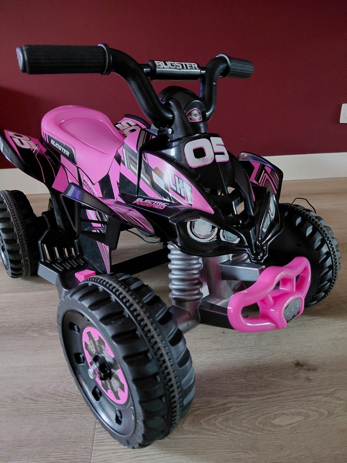 Roze elektrische kinderquad - Blister 05, Gebruikt