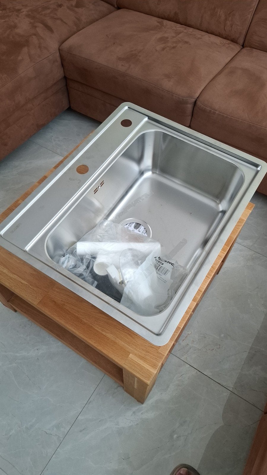 Nieuwe RVS BLANCO, Ophalen, Nieuw, 50 tot 100 cm, Minder dan 100 cm