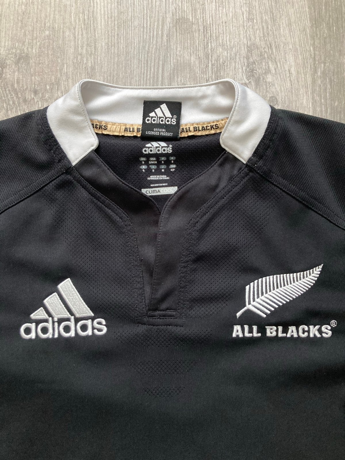 Adidas All Blacks Rugby Shirt 2011 - Maat S, Ophalen of Verzenden, Gebruikt, Kleding