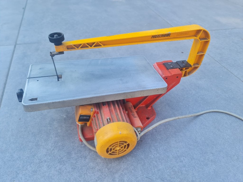 hegner junior figuurzaagmachine, Doe-het-zelf en Verbouw, Ophalen, Minder dan 600 watt, Figuurzaag
