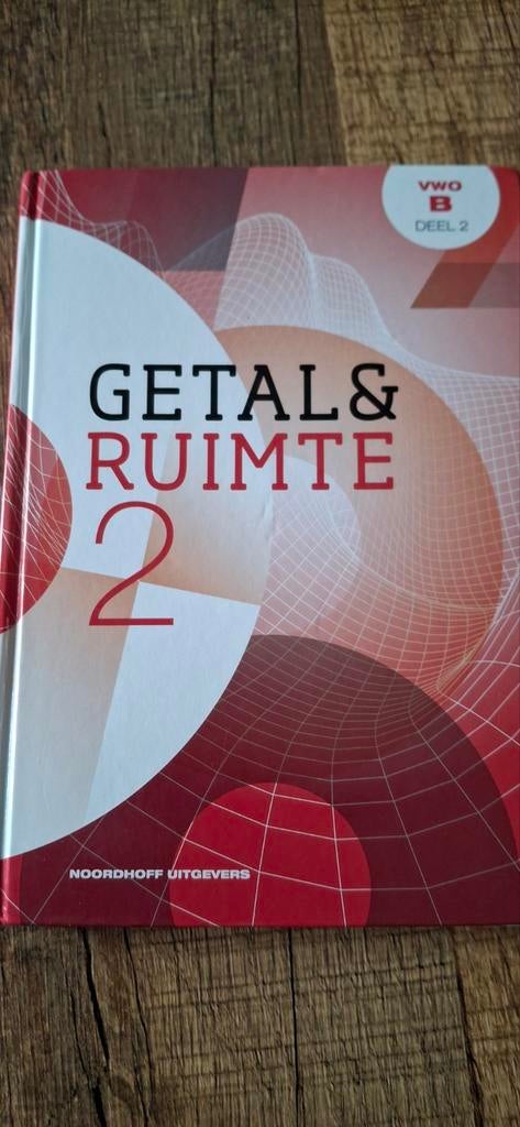 Getal & Ruimte 11e ed leerboek vwo B deel 2, Boeken, Ophalen of Verzenden, Zo goed als nieuw, Overige niveaus, Nederlands