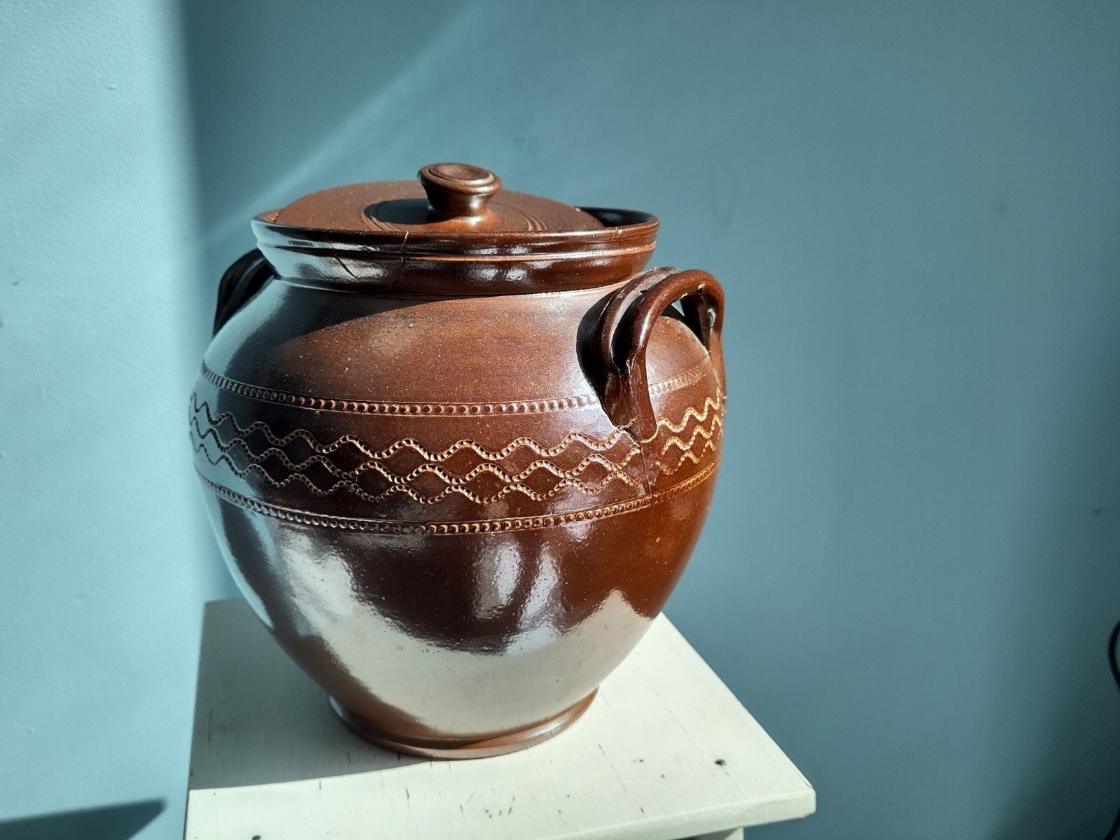 Pot met deksel, Ophalen of Verzenden