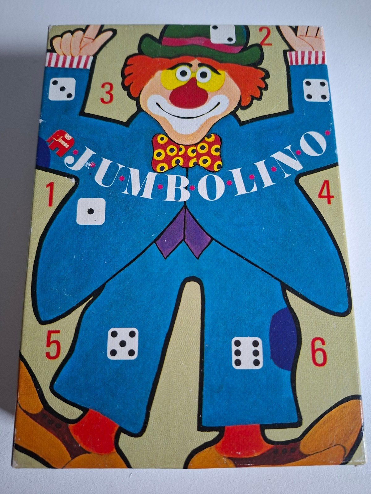 Jumbolino Clown Puzzel Spel - Jumbo Vintage, Een of twee spelers, Ophalen of Verzenden, Zo goed als nieuw, Jumbo