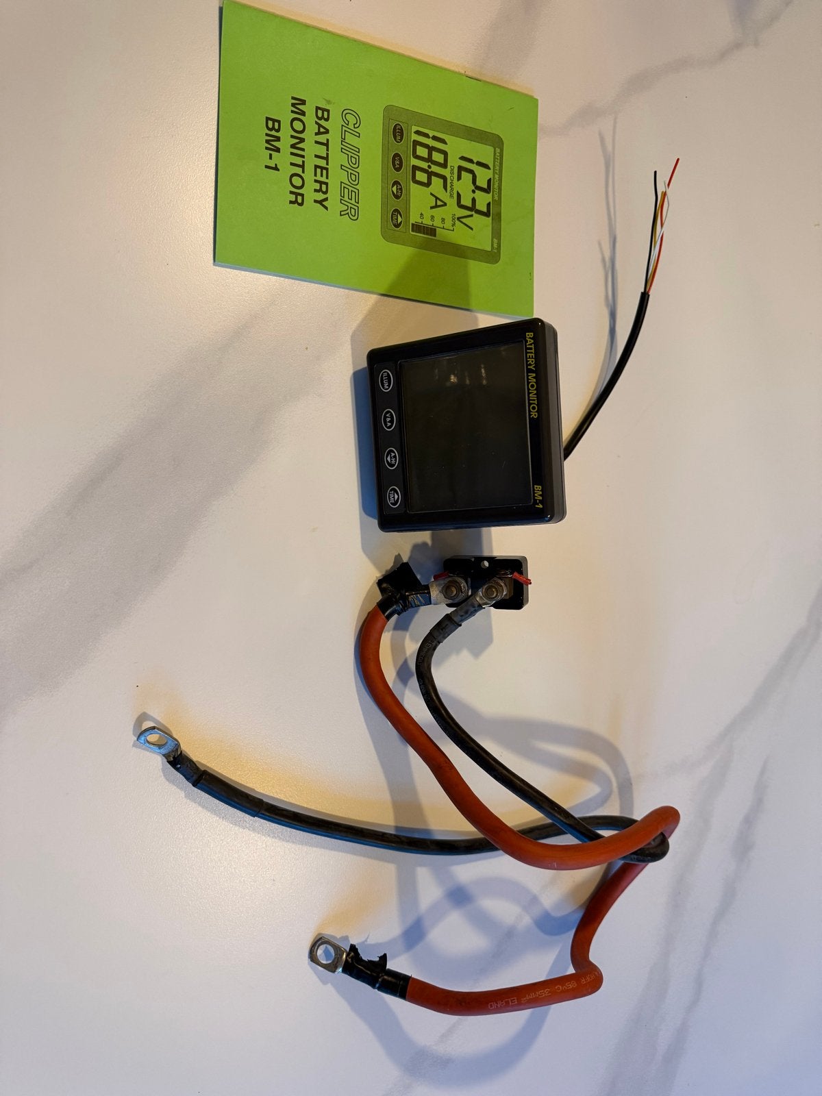 Nasa Clipper BM-1 Accu Monitor voor Boot/Camper, Watersport en Boten, Ophalen of Verzenden, Gebruikt, Motor en Techniek