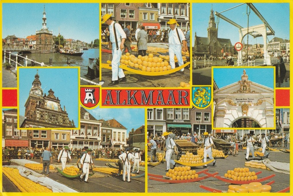 ALKMAAR Toren Kaasmarkt Brug, Verzenden, 1980 tot heden, Gelopen, Noord-Holland