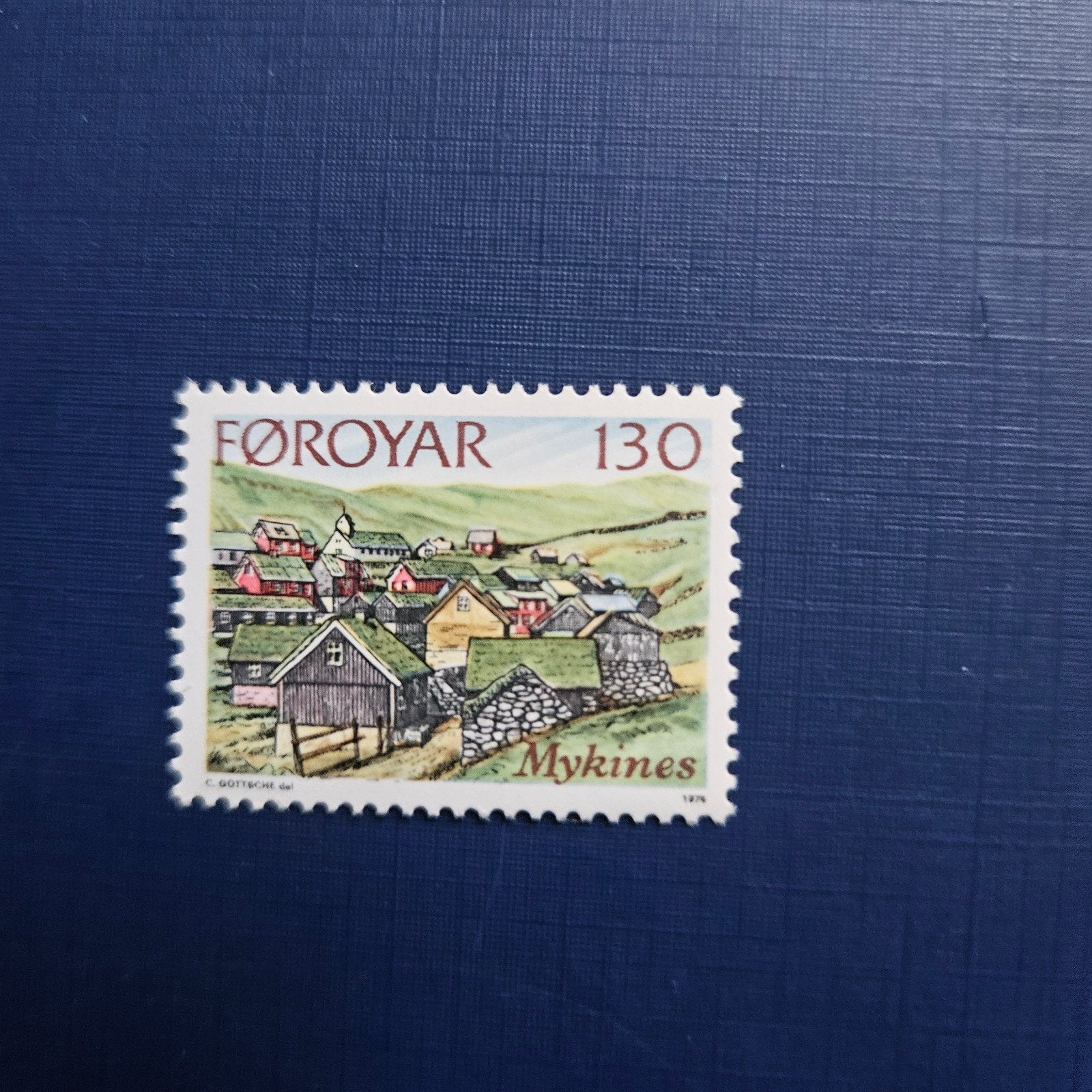 Denemarken Faeröer nr 32 pf, Ophalen of Verzenden, Denemarken, Postfris