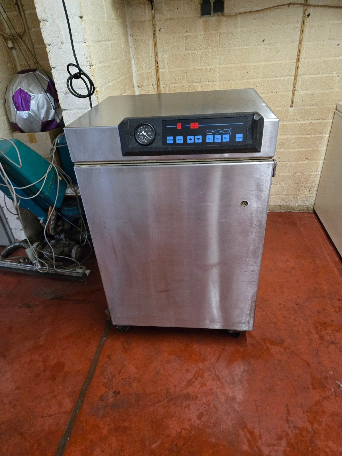 vacuüm machine, Ophalen