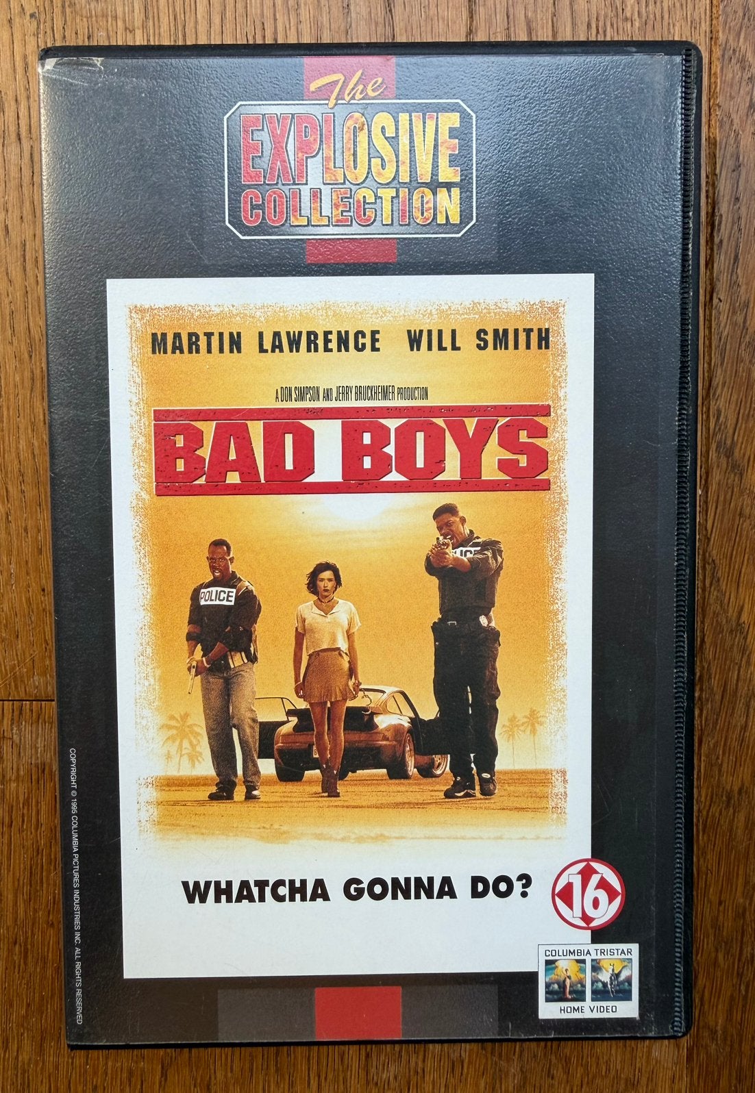 VHS videoband: Bad boys, Verzenden, Gebruikt