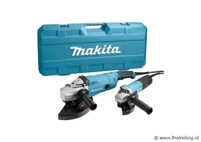 Online Veiling: Makita DK0053G haakse slijper set in koffer, Nieuw