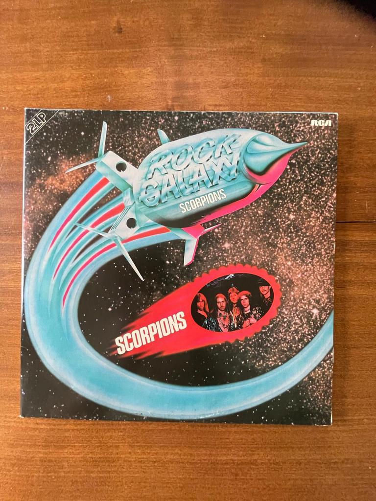 Scorpions - Rock Galaxy Lp 2x Lp, Cd's en Dvd's, Vinyl | Rock, Gebruikt, Overige genres, Ophalen of Verzenden, Dubbel-LP
