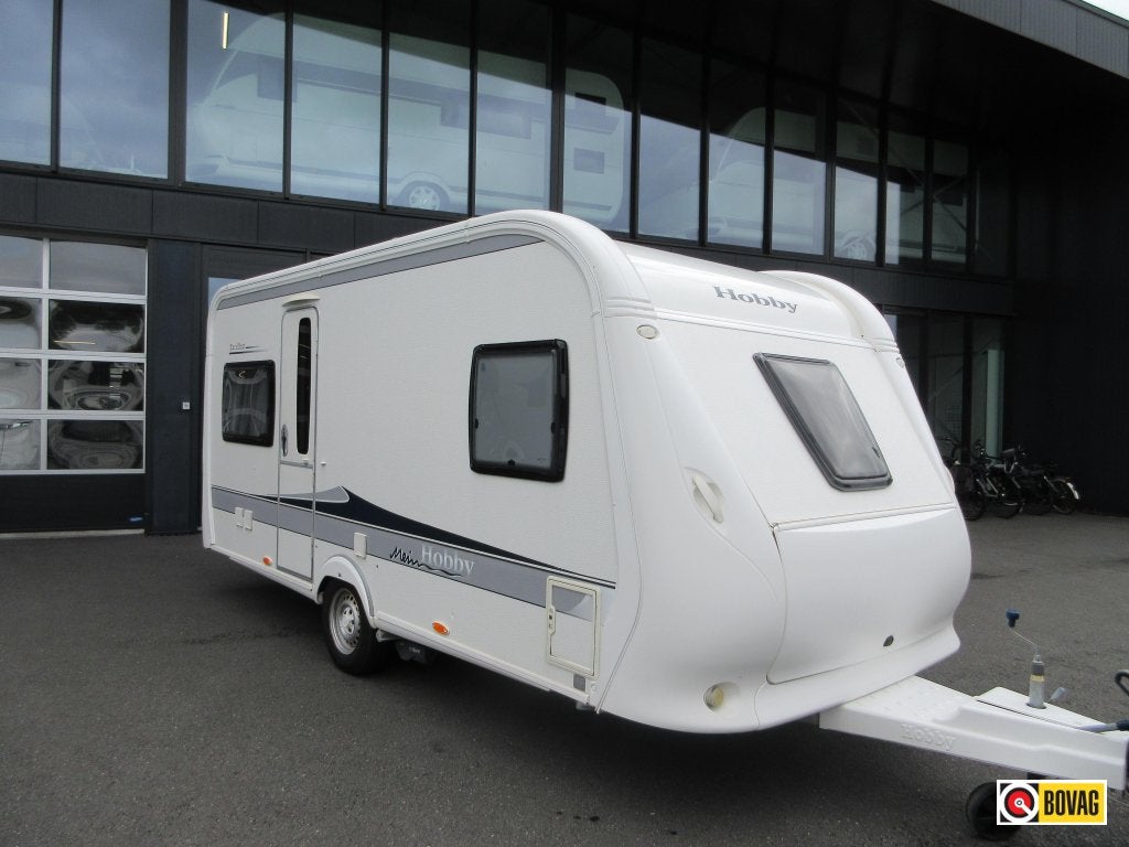 Hobby Excellent 460 UFE + Mover, Caravans en Kamperen, Schokbreker, Rondzit, Hobby, Overige typen