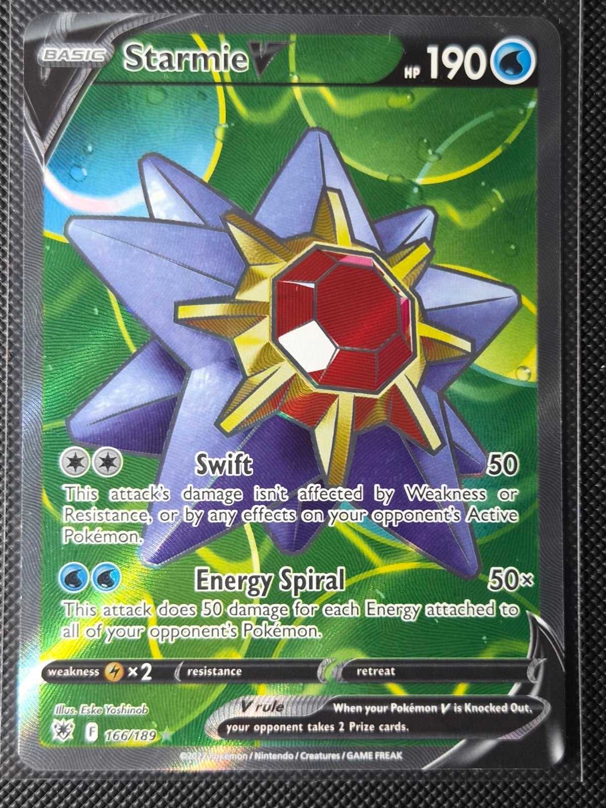 Starmie V ASR 166/189 Astral Radiance, Hobby en Vrije tijd, Ophalen of Verzenden, Zo goed als nieuw