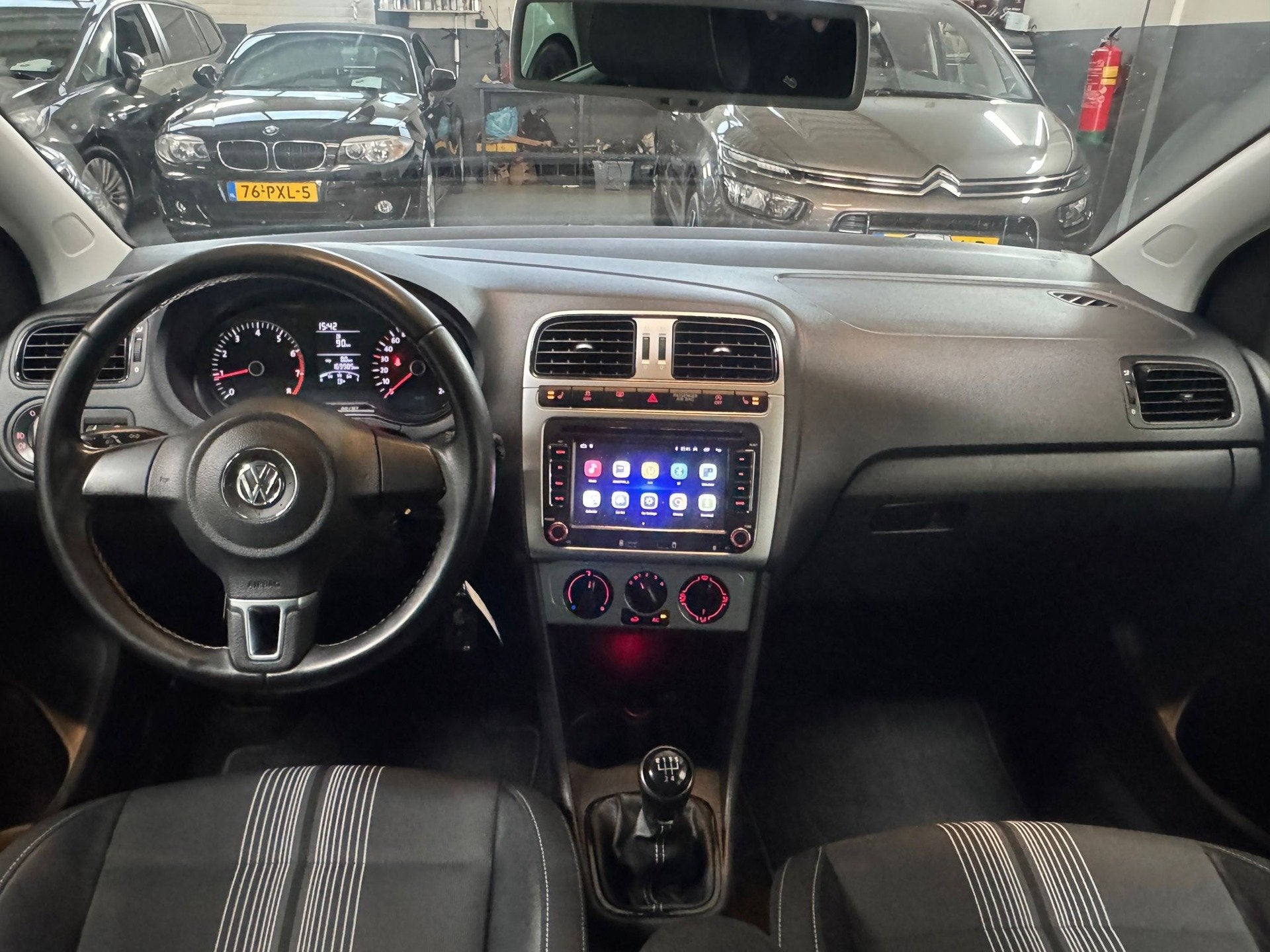 Volkswagen Polo 1.2-12V BlueMotion Comfortline AIRCO|ISOFIX|, Auto's, Voorwielaandrijving, Euro 5, Zwart, 1198 cc