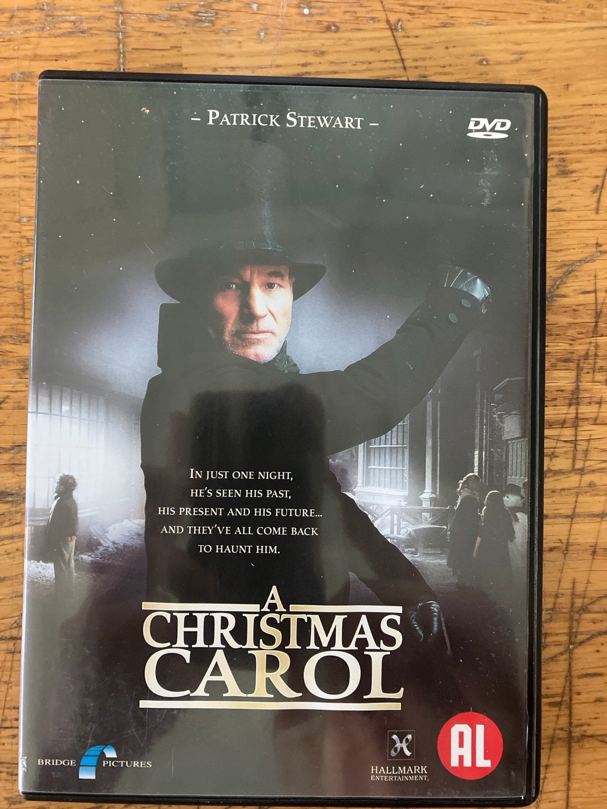 A Christmas Carol DVD - Patrick Stewart, Alle leeftijden, Ophalen of Verzenden, Zo goed als nieuw, Overige genres