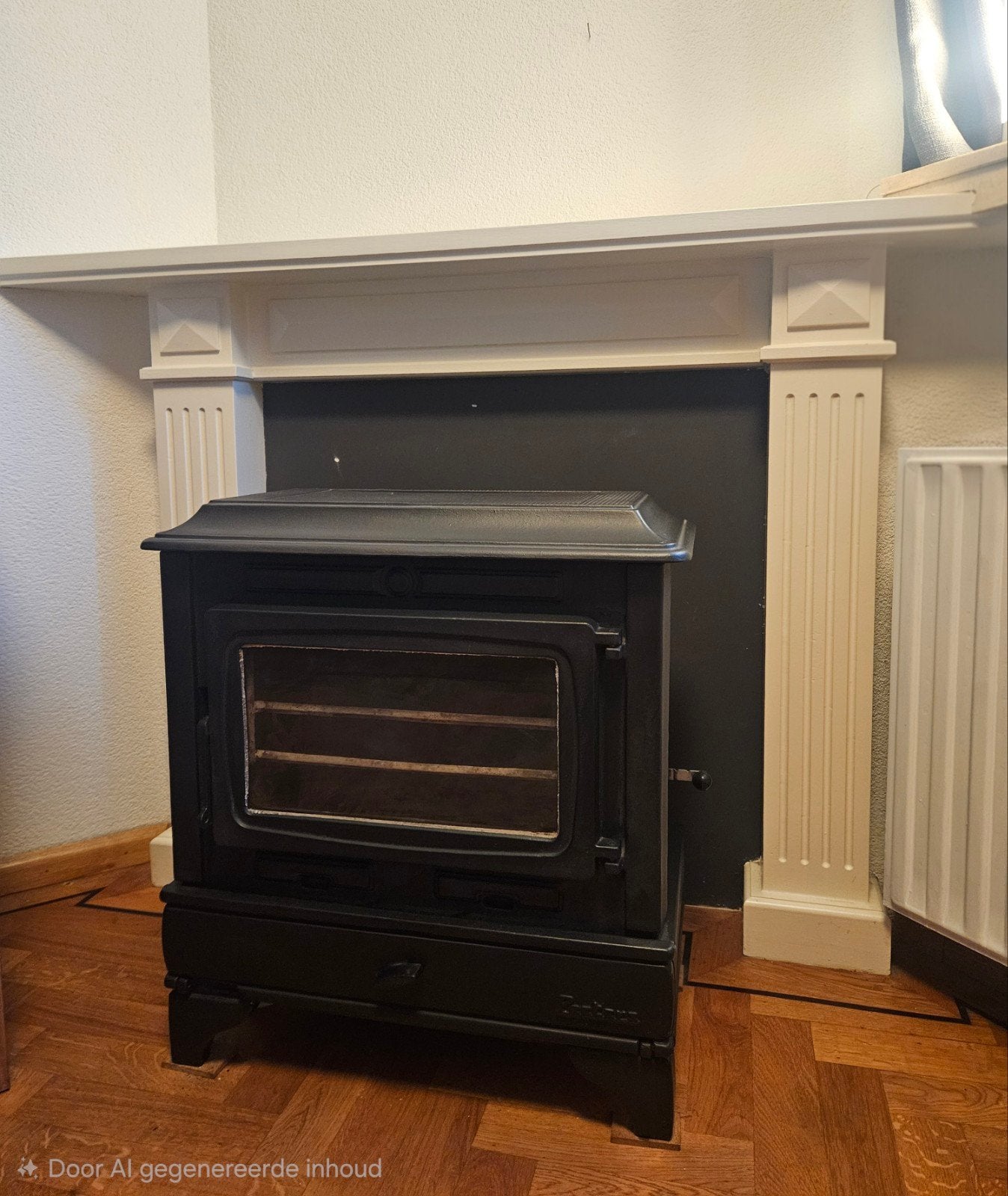 Houtkachel / Kolenkachel met schouw (evt. samen), Huis en Inrichting, Ophalen, Gebruikt, Houtkachel, Vrijstaand