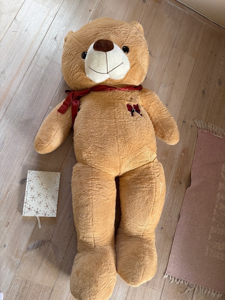 Grote teddybeer, Ophalen, Beer, Nieuw, Bruin