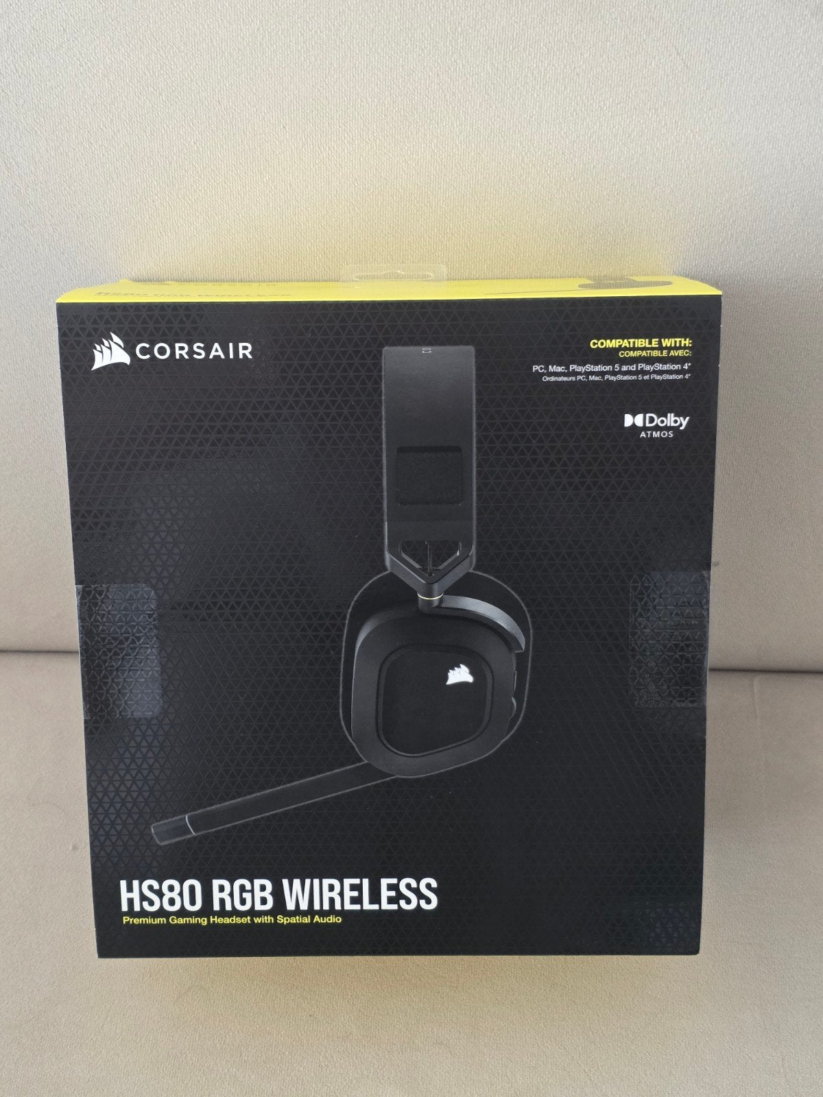 Corsair HS80 RGB Wireless Premium Gaming Headset, Ophalen of Verzenden, Draadloos, Over-ear, Corsair