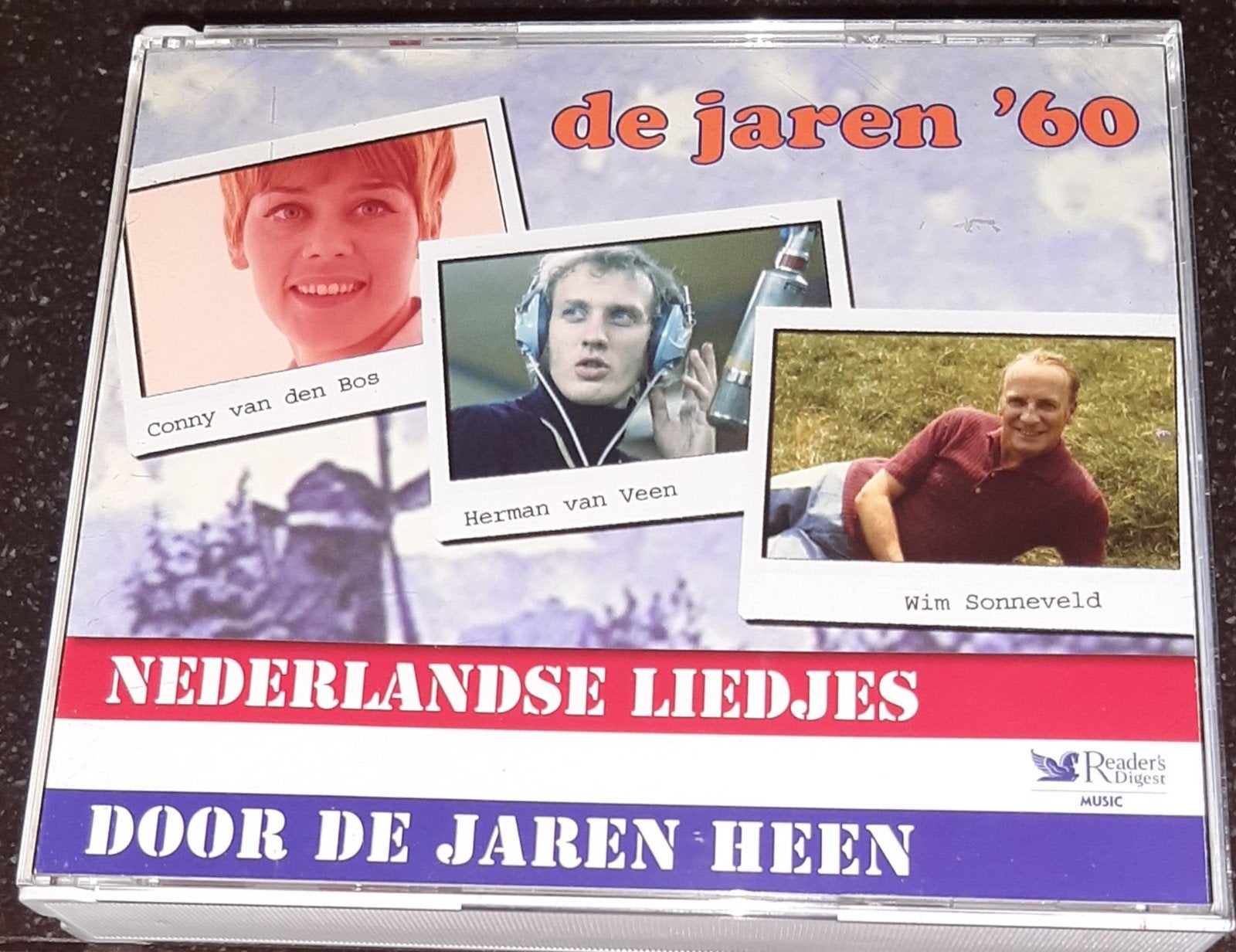 Nederlandse liedjes door de jaren heen de jaren '60 3cdbox, Ophalen of Verzenden, Zo goed als nieuw, Levenslied of Smartlap