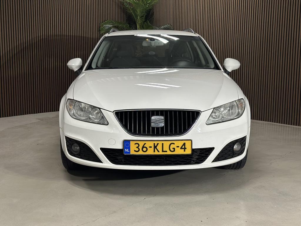 SEAT Exeo ST 1.6 Reference (bj 2010), Auto's, Seat, Stof, Gebruikt, 4 cilinders, Wit