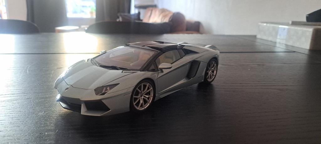 Lamborghini aventador roadster 1:18 autoart, Ophalen of Verzenden, Nieuw, Auto, Autoart