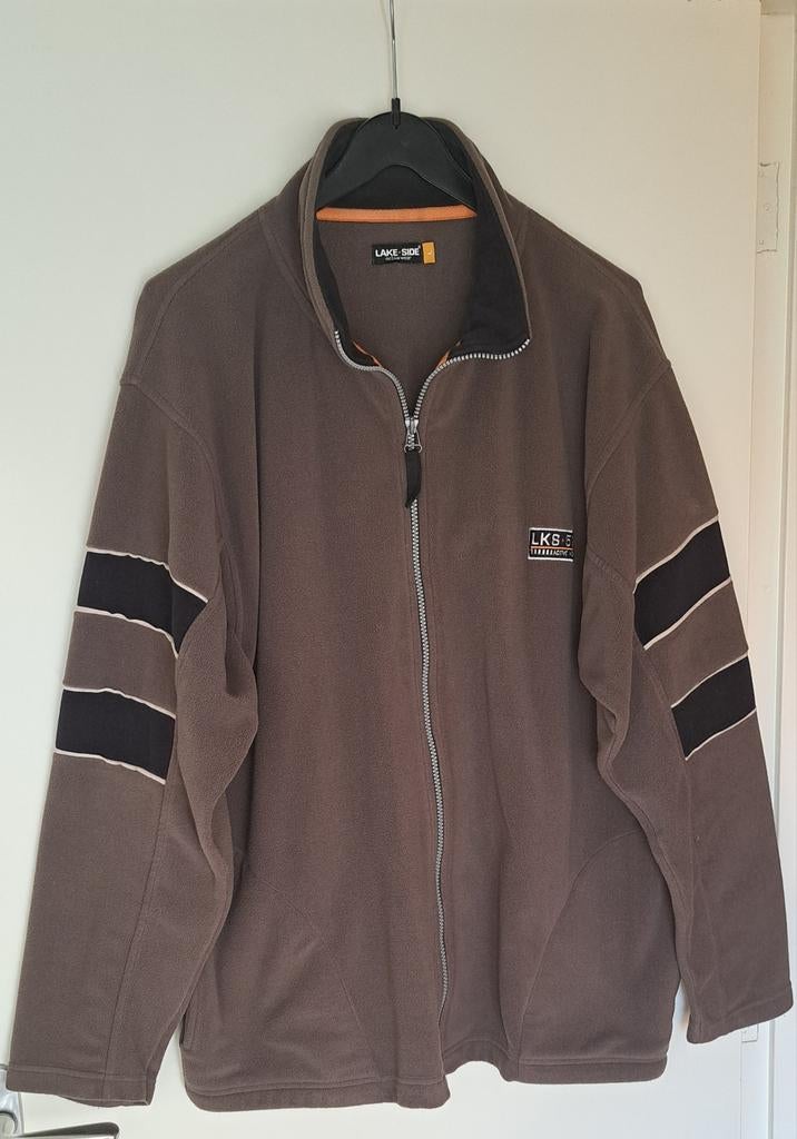 Bruine fleecejas maat L, Kleding | Heren, Maat 52/54 (L), Bruin, Ophalen of Verzenden, Lakeside