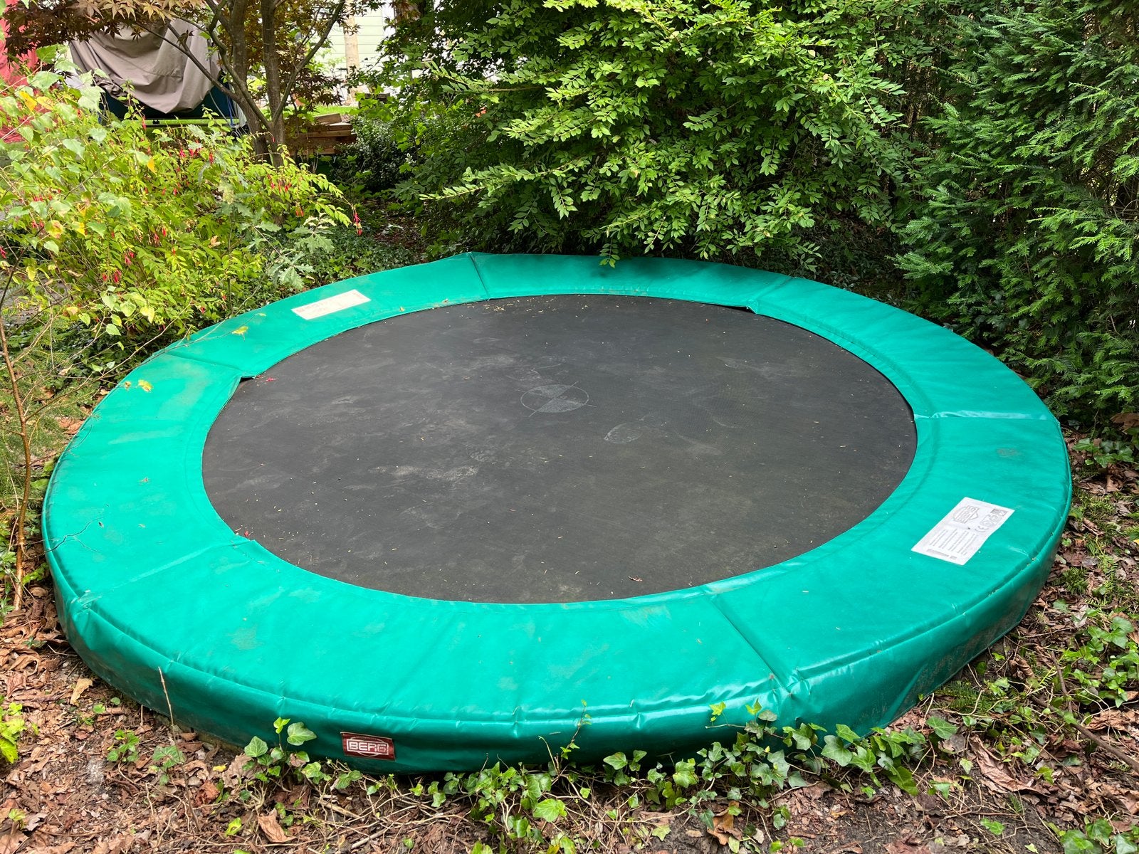 Grote Berg Goldspring trampoline, Ophalen, Gebruikt