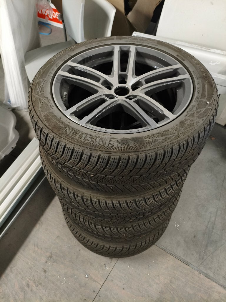 Banden op aluminium velg., Ophalen, Gebruikt
