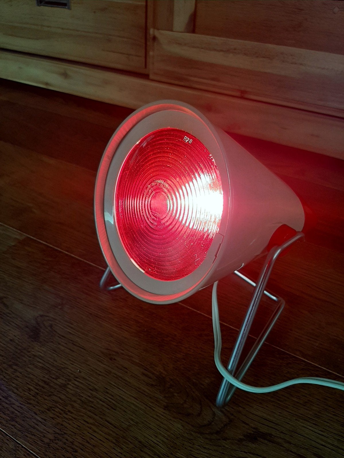 Vintage Philips Infraphil Infraroodlamp - Zo goed als nieuw, Witgoed en Apparatuur, Ophalen of Verzenden, Gebruikt