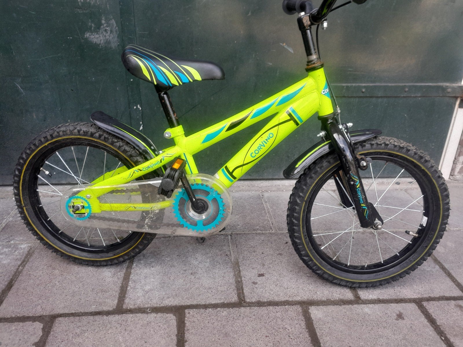 16inch kinderfiets met hand en terugtraprem, Fietsen en Brommers, Fietsen | Kinderfietsjes, Ophalen of Verzenden, Gebruikt, 16 tot 20 inch