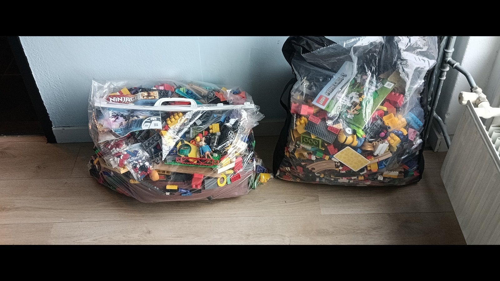 Te koop 2 grote zakken met duplo en Lego., Ophalen