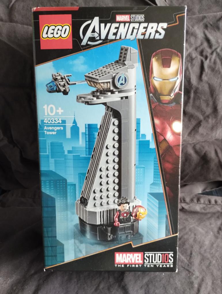 LEGO 40334 Avengers Tower - Marvel Studios, Inclusief minifiguren, Marvel, Lego, Nieuw