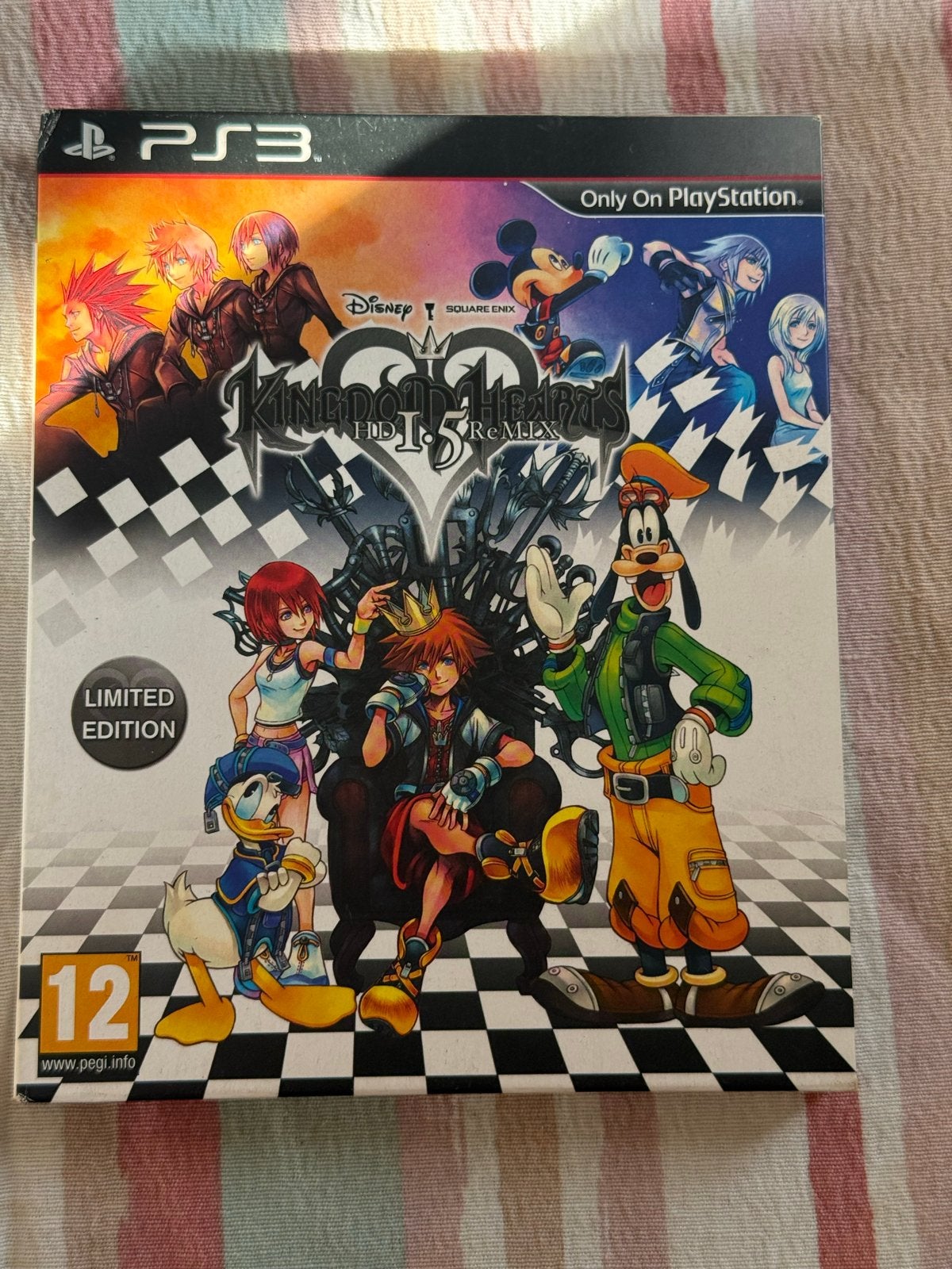 Kingdom Hearts HD 1.5 Remix Limited Edition PS3 met artbook, 1 speler, Ophalen of Verzenden, Zo goed als nieuw, Role Playing Game (Rpg)