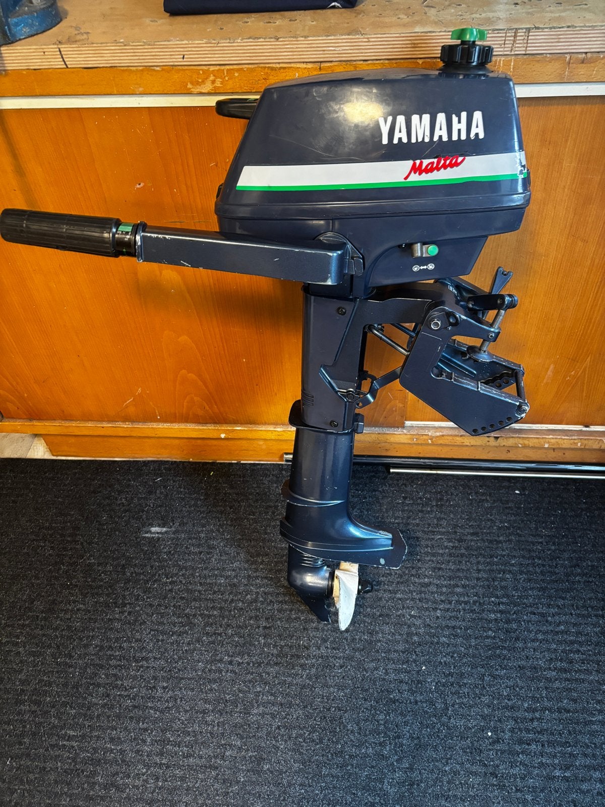 Yamaha Malta 3.0 pk buitenboordmotor met voor- en achteruit, Ophalen, Gebruikt, Minder dan 5 pk, Buitenboordmotor