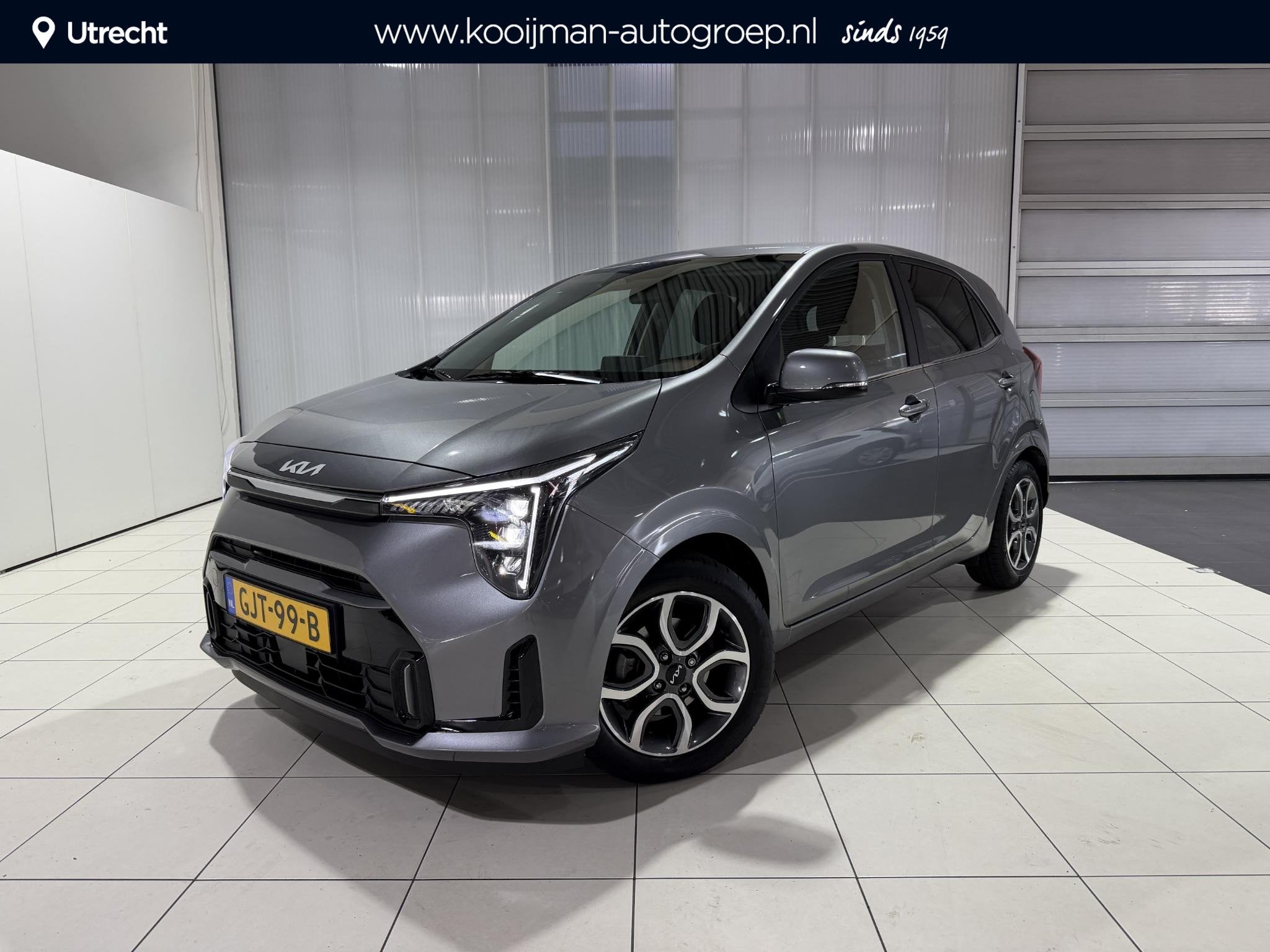 Kia Picanto 1.0 DPI ExecutiveLine Stoel en Stuur verwarming,, Auto's, Voorwielaandrijving, Stof, Euro 6, 4 stoelen