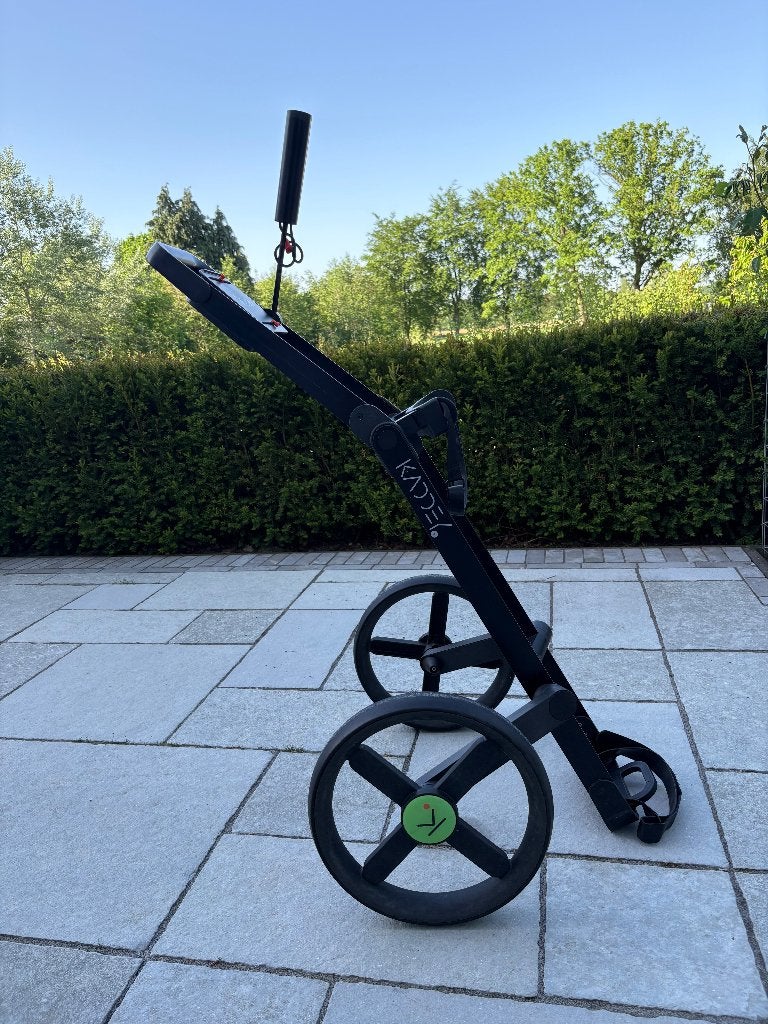 Golf Trolley van Kaddey - 2 wielen - met parapluhouder, Sport en Fitness, Golf, Ophalen, Gebruikt, Golfkar, Overige merken