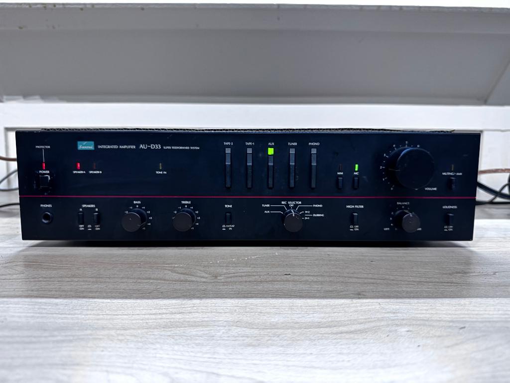 ✅ Technics, Sony, Denon, Sansui, Onkyo Versterker Amplifier, Overige merken, Gebruikt, Ophalen of Verzenden, 120 watt of meer